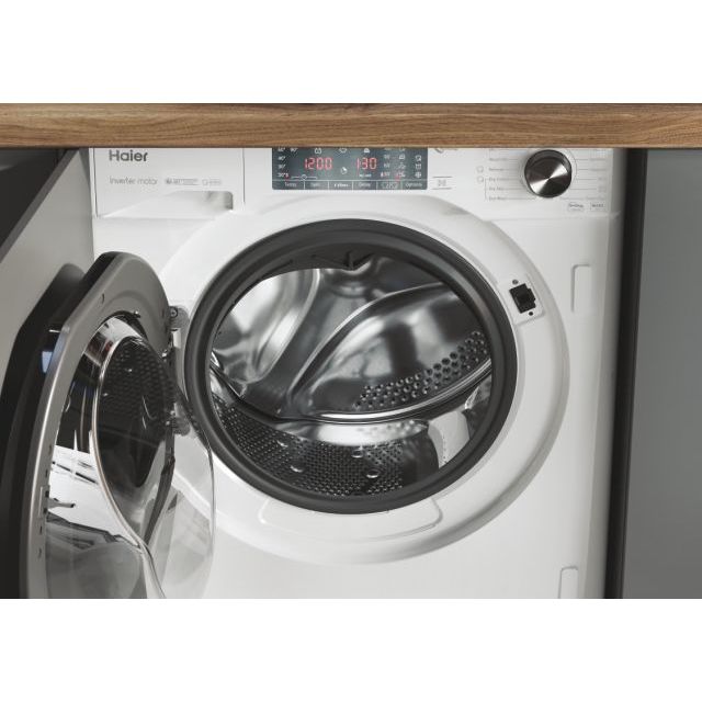 Series 4 HWDQ90B416FWB | Washer dryers | Haier